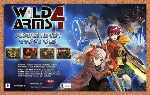2007 Wild Arms 4 PS2 Original Ad v1 - for just $21.49! 