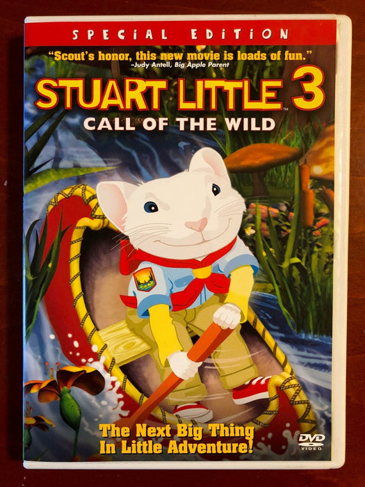 Stuart Little 3 - Call of the Wild (DVD, 2005, Special Edition) - L02 - for just $1.99! 