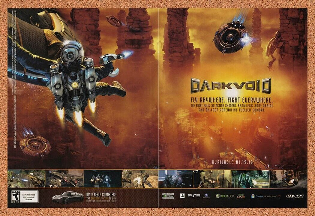 2010 Dark Void Xbox 360 Original Ad v1 - for just $18.27! 