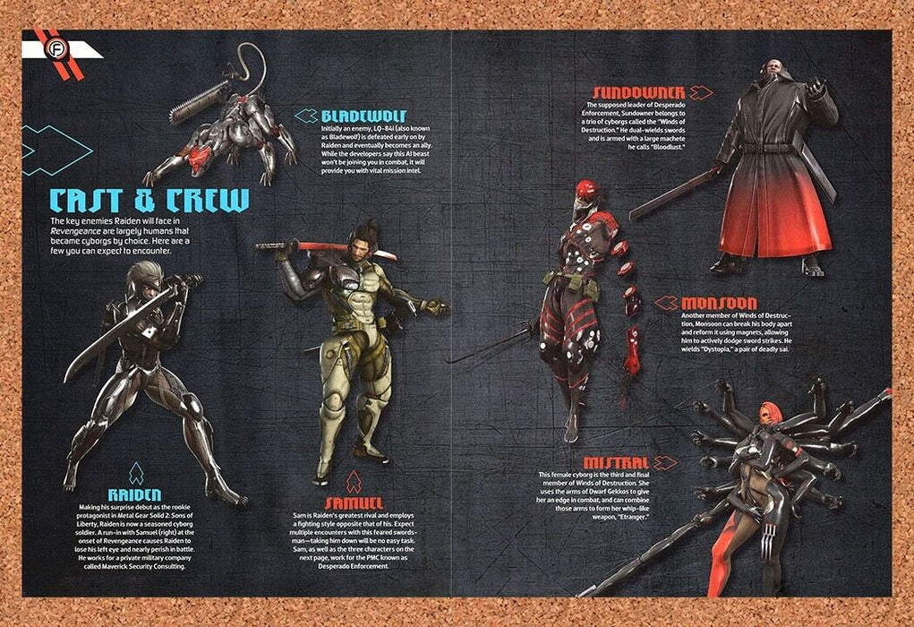 2012 Metal Gear Rising Revengeance PS3 Original Ad v2 - for just $21.49! 
