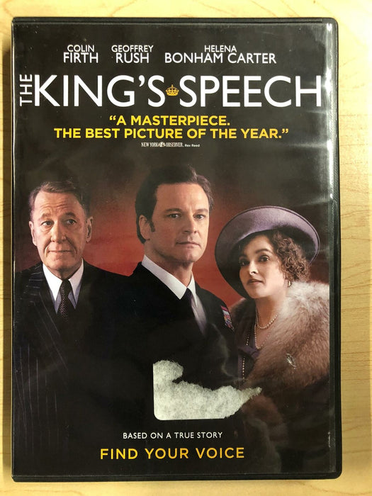 The Kings Speech (DVD, 2010) - J1022 - for just $1.99! 