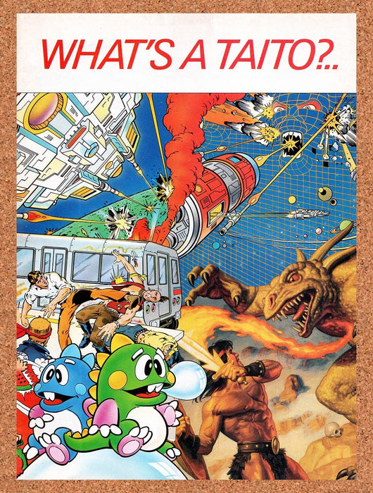 1988 Taito PC Games Original Ad v9 - for just $17.99! 