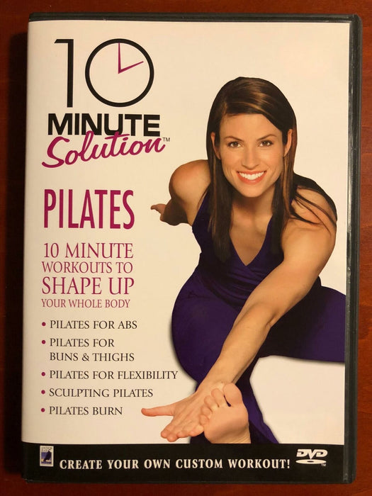 10 Minute Solution - Pilates (DVD, 2004, exercise) - I0522 - for just $1.99! 