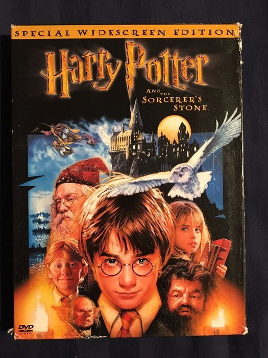 Harry Potter and the Sorcerers Stone (DVD, Widescreen, 2001) - J1231 - for just $1.99! 