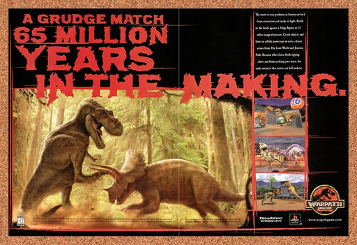 1999 Jurassic Park Warpath PS1 Original Ad v1 - for just $18.69! 