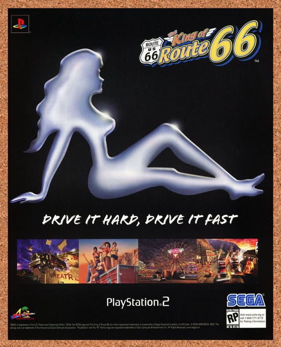 2004 The King Of Route 66 PS2 Original Ad - for just $17.99! 