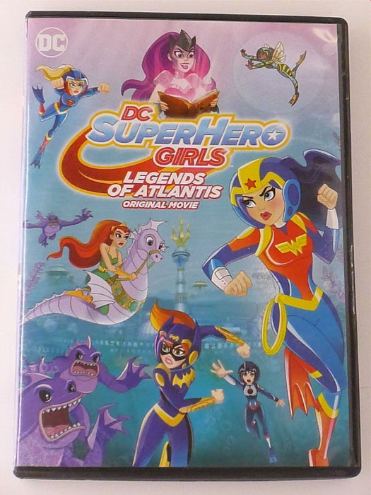DC SuperHero Girls - Legends of Atlantis Original Movie (DVD, 2018) - L04 - for just $2.50! 