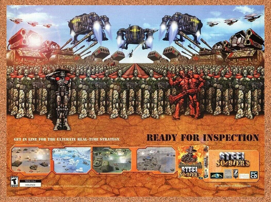 2003 Steel Soldiers PC Original Ad - for just $17.99! 
