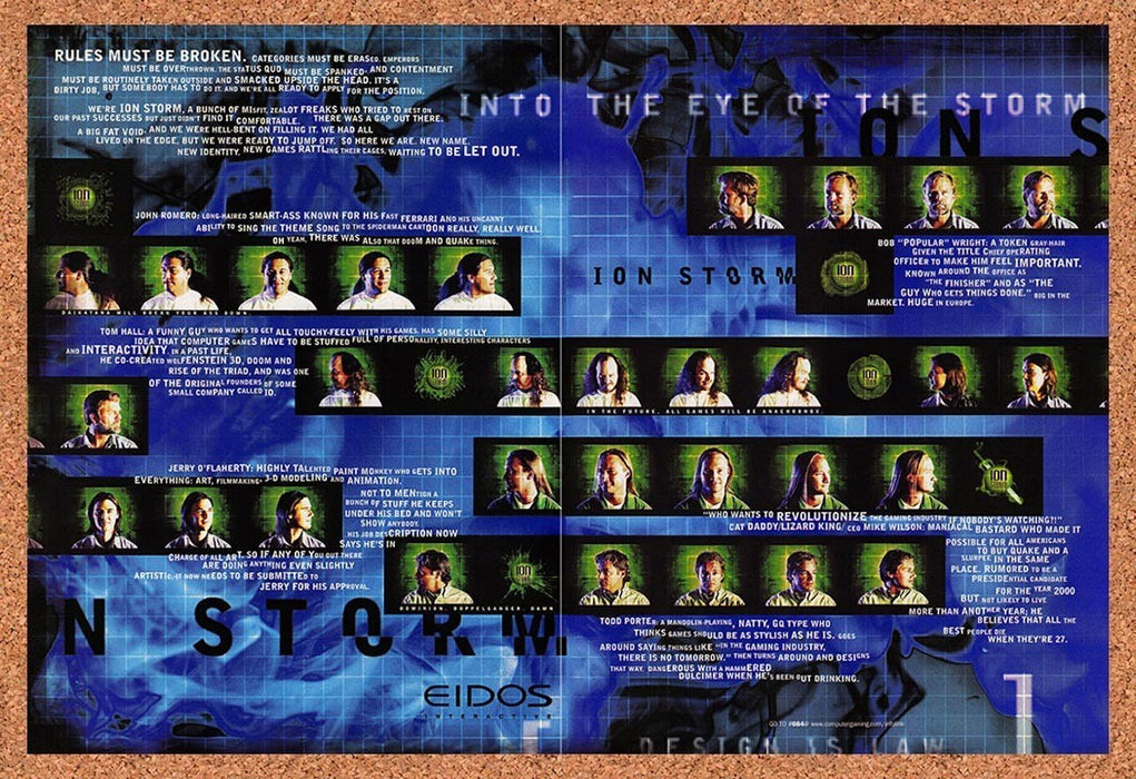 1998 Ion Storm PC Original Advertisement v1 - for just $19.19! 