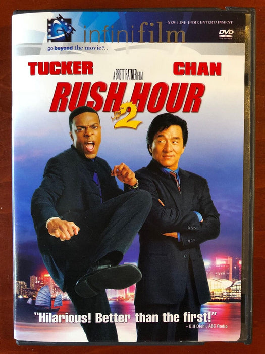 Rush Hour 2 (DVD, 2001) - J1105 - for just $1.99! 