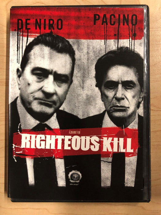 Righteous Kill (DVD, 2008) - J1231 - for just $1.99! 