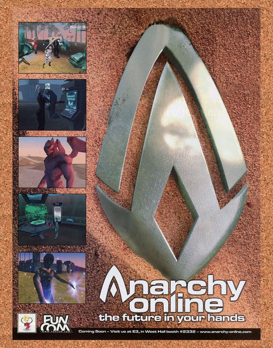 2003 Anarchy Online PC Original Ad v4 - for just $17.99! 