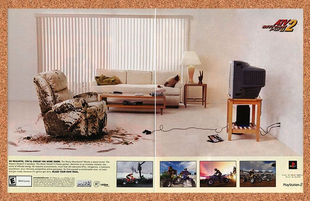 2004 ATV OffRoad Fury 2 PS2 Original Ad - for just $21.49! 