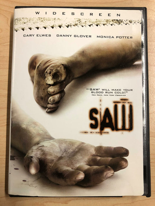 Saw (DVD, 2004, Widescreen) - K8 - for just $1.99! 