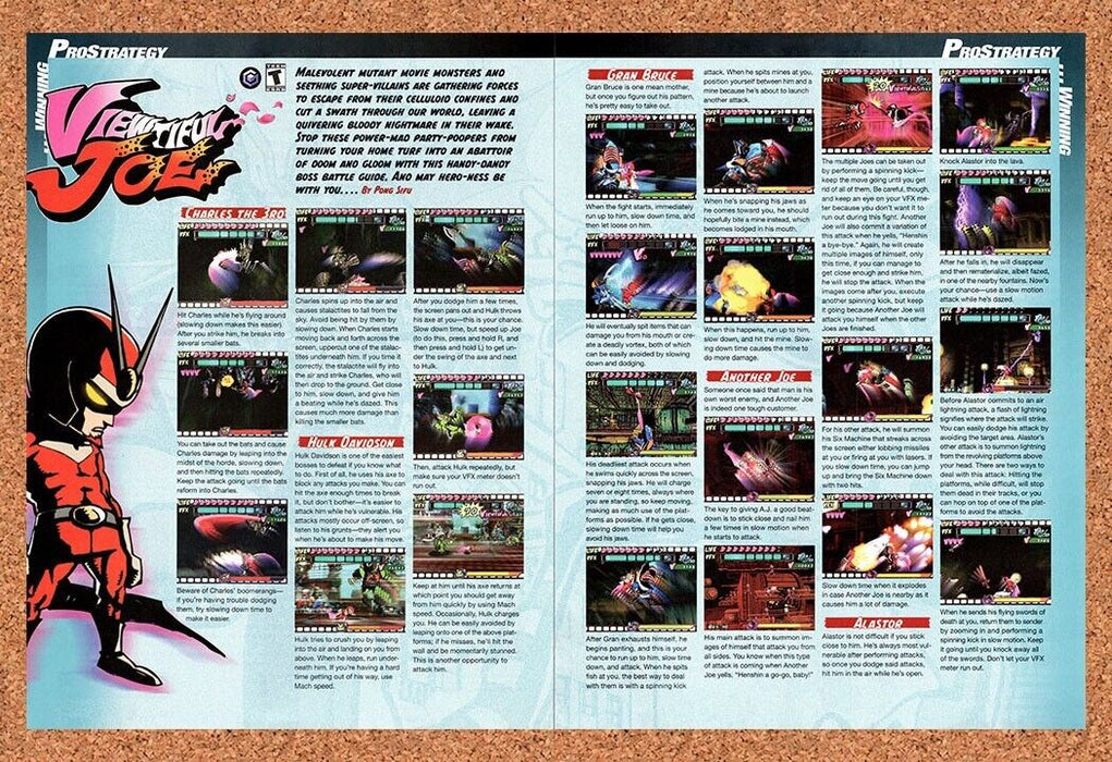 2004 Viewtiful Joe GameCube Original Ad v4 - for just $21.49! 