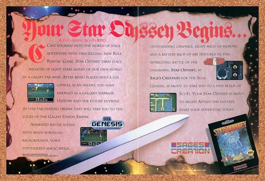 1992 Star Odyssey Genesis Original Ad - for just $21.49! 