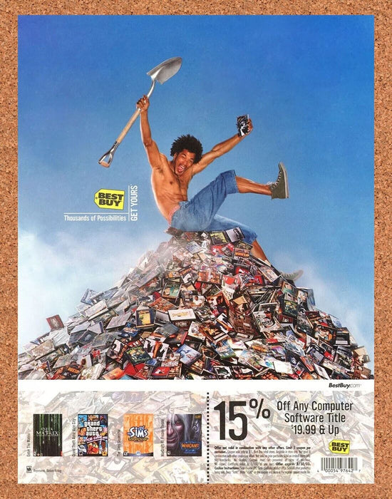 2005 Best Buy Video Games Original Rebate Ad - for just $17.99! 