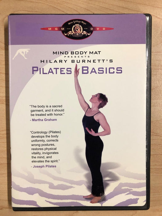 Hilary Burnett - Pilates Basics (DVD, exercise, 2001) - J0205 - for just $1.99! 