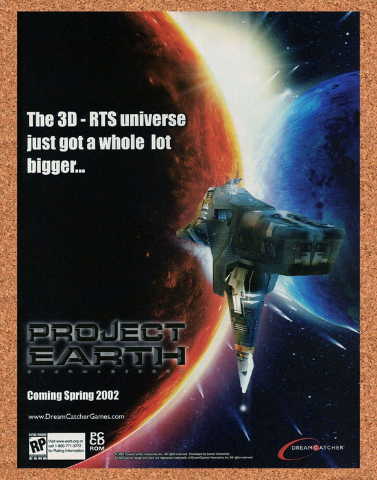 2004 Project Earth Starmageddon PC Original Ad v2 - for just $19.49! 