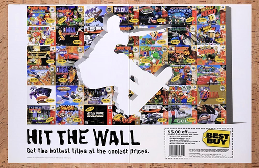 1999 Best Buy N64 Games Rebate Original Ad v5 - for just $21.49! 