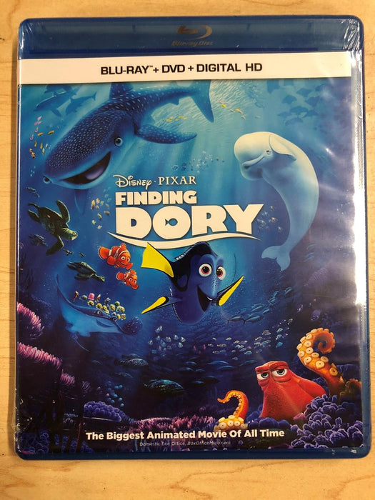 Finding Dory (Blu-ray, DVD, Disney Pixar, 2016) - L04 - for just $4.25! 