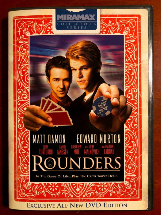 Rounders (DVD, 1998) - L03 - for just $1.99! 
