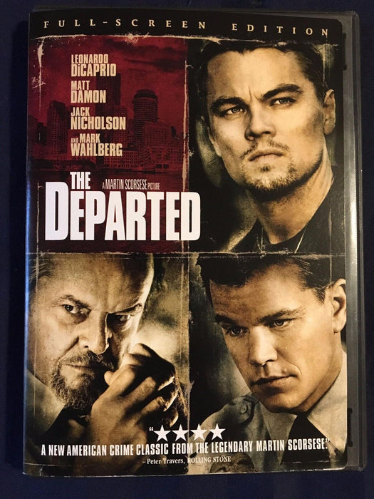 The Departed (DVD, 2006, Full Screen)  - K0107 - for just $1.99! 