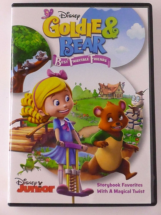 Goldie and Bear - Best Fairytale Friends (DVD, Disney Junior, 7 episodes - L02 - for just $1.99! 
