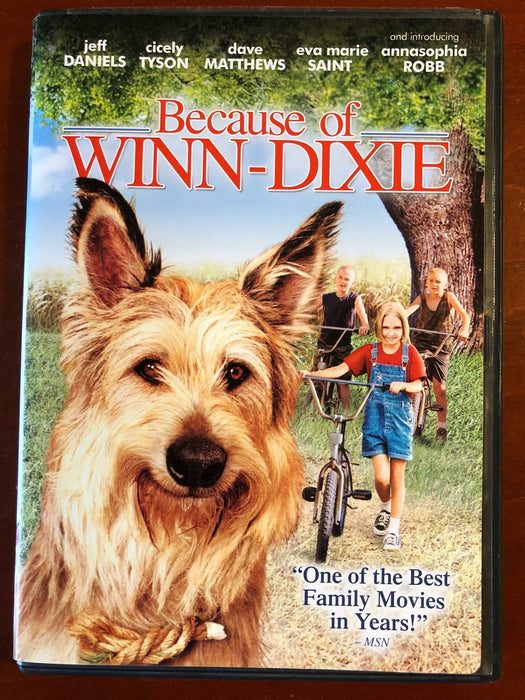 Because of Winn-Dixie (DVD, 2005) - L01 - for just $1.99! 