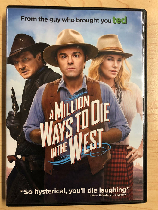 A Million Ways to Die in the West (DVD, 2014) - L02 - for just $2.99! 