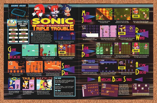 1995 Sonic Triple Trouble Game Gear Original Ad - for just $21.49! 