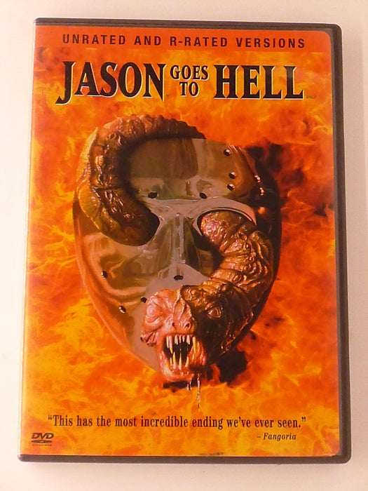 Jason Goes to Hell (DVD, unrated and R Rated Versions, 1993) - K8 - for just $3.99! 