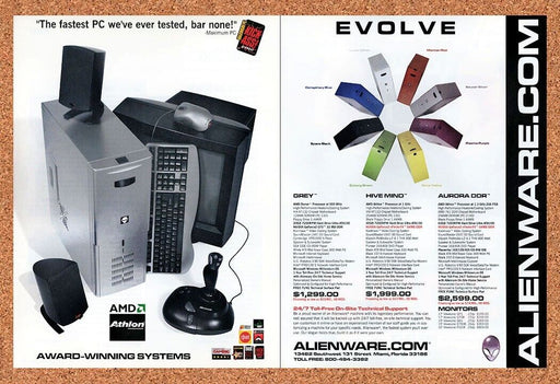 2003 Alienware Hivemind Gaming Original Ad - for just $22.49! 