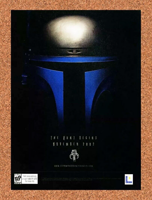2004 Star Wars Bounty Hunter GameCube Original Ad - for just $17.99! 