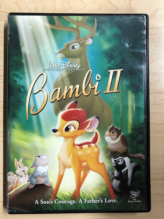 Bambi II (DVD, Disney, Bambi 2, 2006) - J0917 - for just $1.99! 