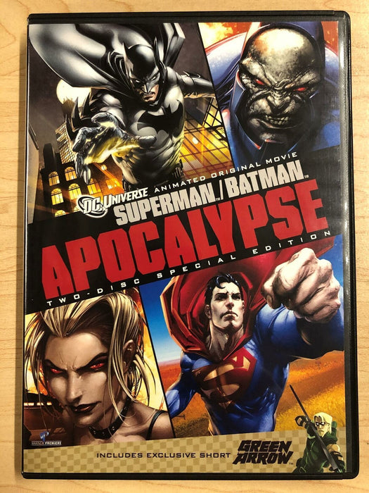 Superman Batman Apocalypse (DVD, DC Universe Animated, 2010) - K0303 - for just $2.99! 