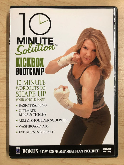 10 Minute Solution Kickbox Bootcamp (DVD, Exercise, 2005) - I0911 - for just $1.99! 