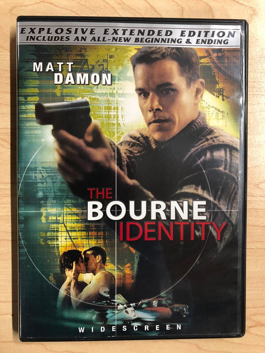 The Bourne Identity (DVD, 2002, Widescreen) - J1231 - for just $1.99! 