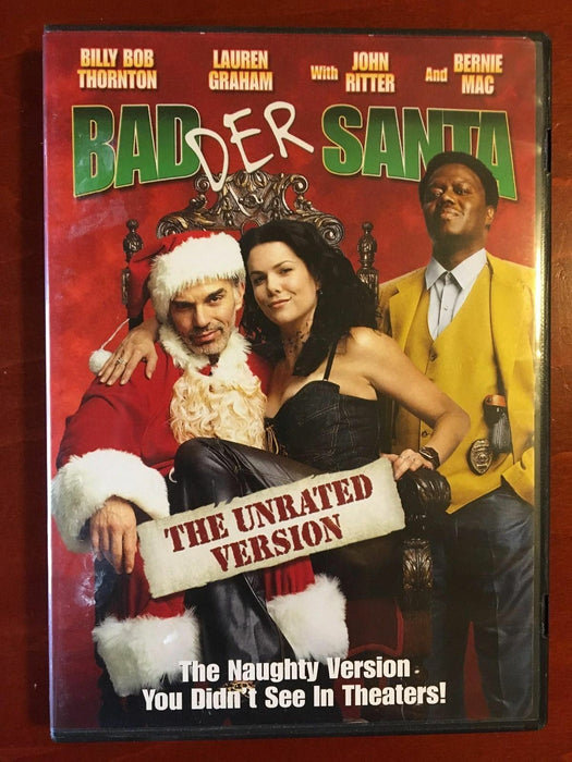 Bad Santa (DVD, 2003, Unrated Version, Christmas) - J0319 - for just $2.99! 