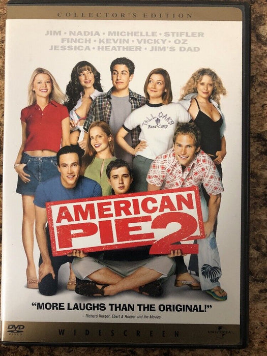 American Pie 2 (DVD, 2002, Collectors Edition, Widescreen) - J1105 - for just $1.99! 