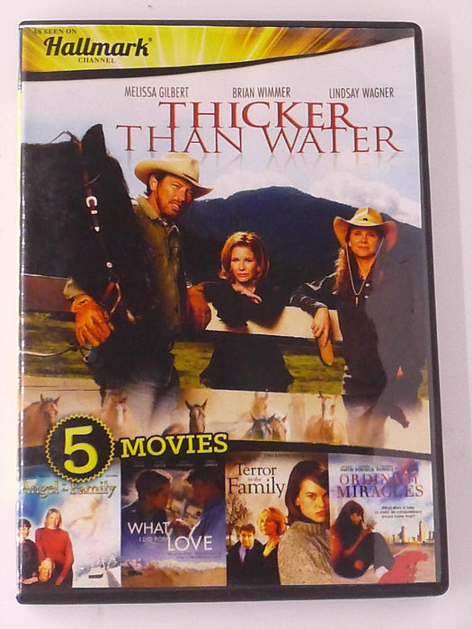Thicker than Water, Angel in the Family, What I did for.. (DVD, 5-film) - J0730 - for just $2.99! 