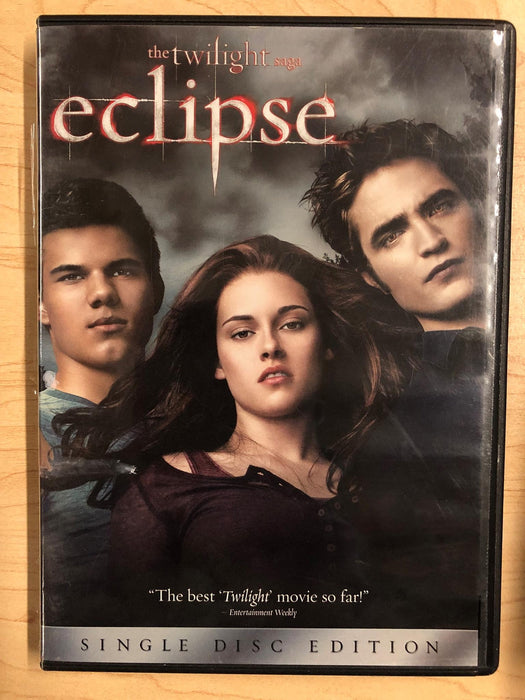 The Twilight Saga - Eclipse (DVD, 2010) - J1105 - for just $1.99! 