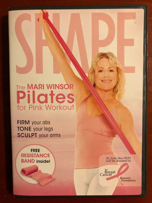 Shape The Mari Winsor Pilates for Pink Workout (DVD, 2008, exercise) - I0522 - for just $1.99! 