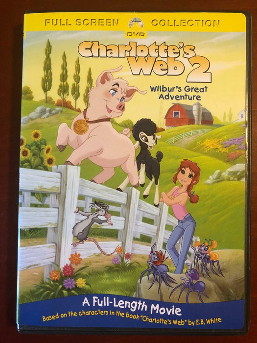 Charlottes Web 2 - Wilburs Great Adventure (DVD, 2003, full screen) - L02 - for just $1.99! 