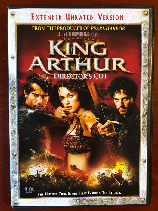 King Arthur (DVD, 2004, Extended Unrated Version) - L04 - for just $1.99! 