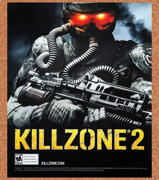 2011 Killzone 2 PS3 Original Ad - for just $17.99! 