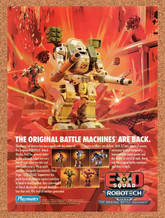1995 Exo Squad Action Figures Original Ad v2 - for just $18.49! 