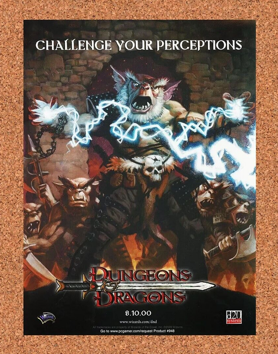2002 Dungeons & Dragons PC Original Ad v3 - for just $17.99! 