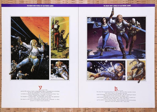 1991 Buck Rogers Early PC Game Story Original Ad v1 - for just $21.49! 