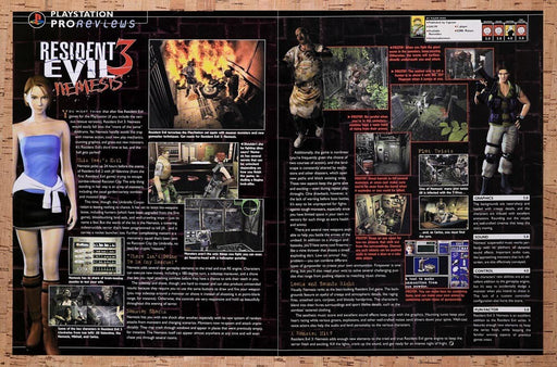 1999 Resident Evil 3 Nemesis PS1 Review Original Ad v8 - for just $21.49! 